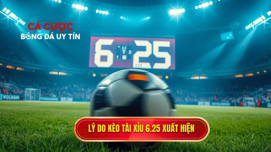 Tại sao kèo tài xỉu 6.25 lại xuất hiện?