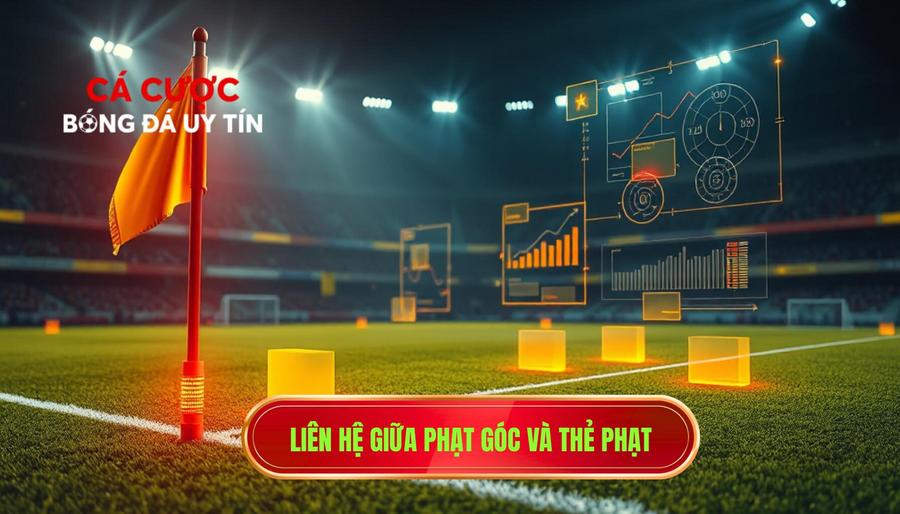 3. Liên hệ giữa phạt góc và thẻ phạt
